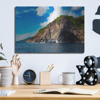 «Majestic Seychelles», art mural en métal