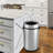 Steel Open Kitchen Trash Can - 17 Gallons