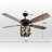 Rustic Ceiling Fan With Light Industrial Ceiling Fan Harbor Breeze Ceiling Fan