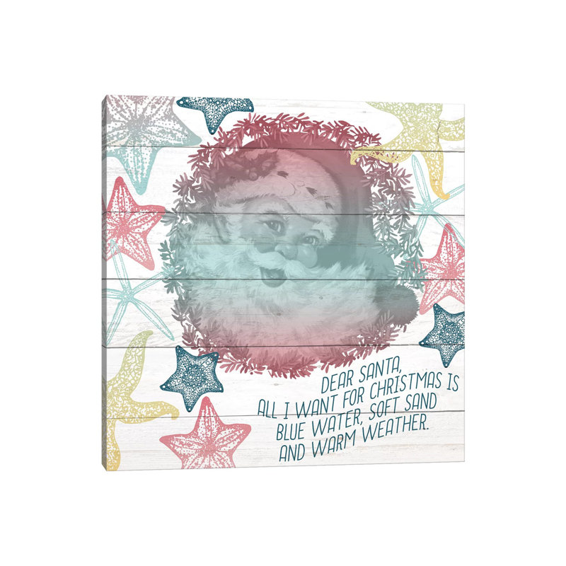 Dear Santa by Kimberly Allen - Wrapped Canvas Gallery-Wrapped Canvas Giclée, 93.98cm H x 93.98cm W