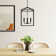 Ellis 4 - Light Dimmable Lantern Square / Rectangle Chandelier