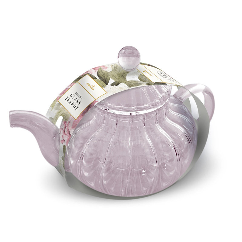 Metro Lane 1000ml Glass, Pink