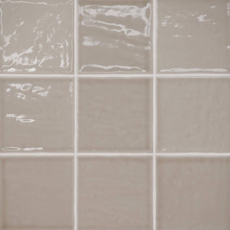 Marin 4" X 4" Ceramic Wall Tile, Coastal Cliff