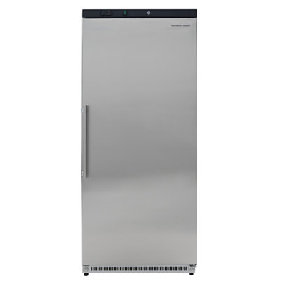 Hamilton Pi. Congélateur vertical, congélateur de 538 litres avec serrure, acier inoxydable