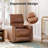 Stazia Faux Leather Recliner