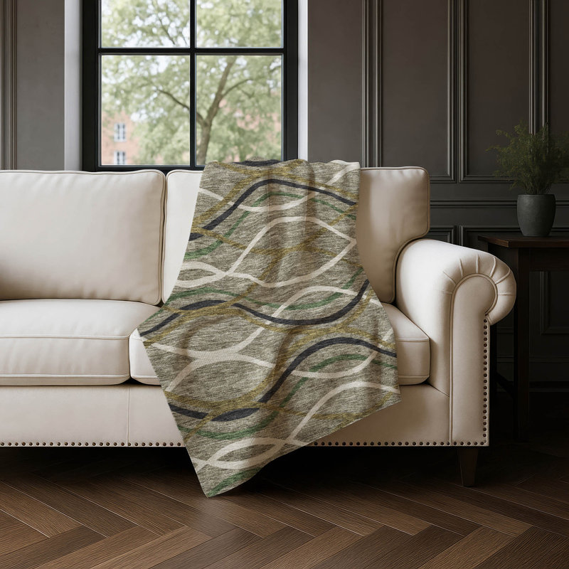 Jeté Sherpa ASB757, Taupe
