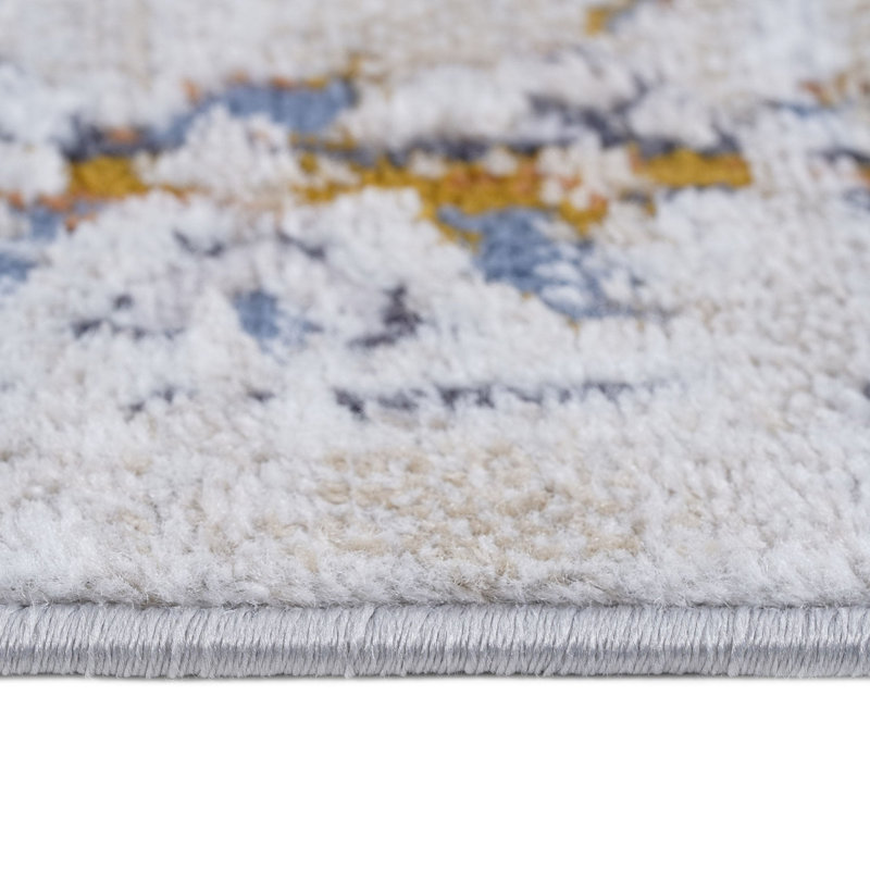 Oriental Indoor / Outdoor Rug, Rectangle 6'7" x 9'