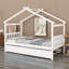 Lit en bois avec couchette-2020289613