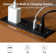 Nawaal 2 - Drawer Nightstand with Integrated Charging Station and Pull-Out Tray