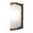 6" Wide Leaf Edge Wall Sconce
