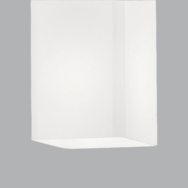 Tubes 15 - Light Flush Mount, Glossy White