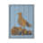 Rustic Seagull On Rock Wood Wall Decor
