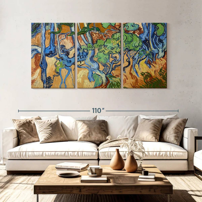 Harnek Tree Roots, 45" H x 92" W