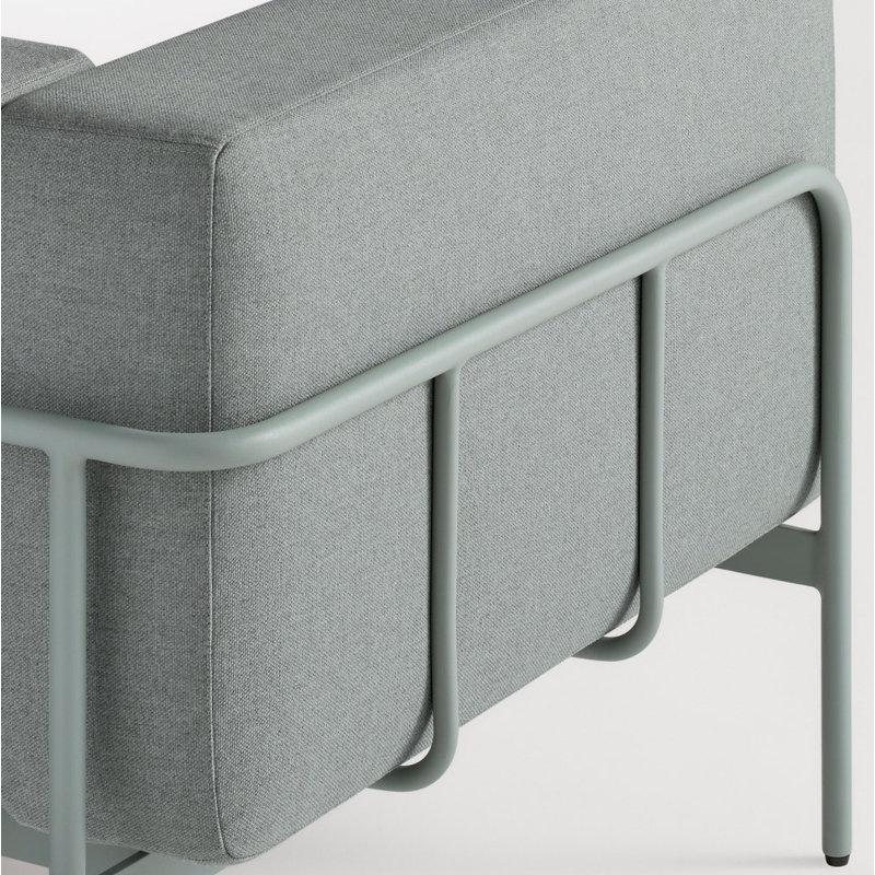 Cache Upholstered 83'' Sofa, Light Blue, Toohey Breezy Blue