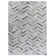 Natural Hide Chevron Handmade Cowhide White/Silver Area Rug