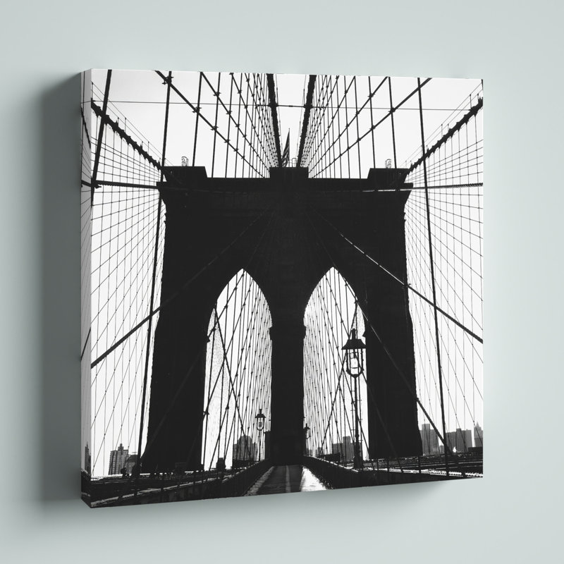 «Brooklyn Suspension IV», reproduction sur toile, H 12 po x l 12 po, Toile tendue