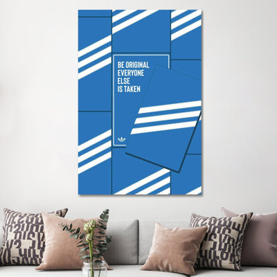 Be Original by Avesix - Wrapped Canvas Print