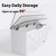Banc de rangement 39 po Modern Farmhouse