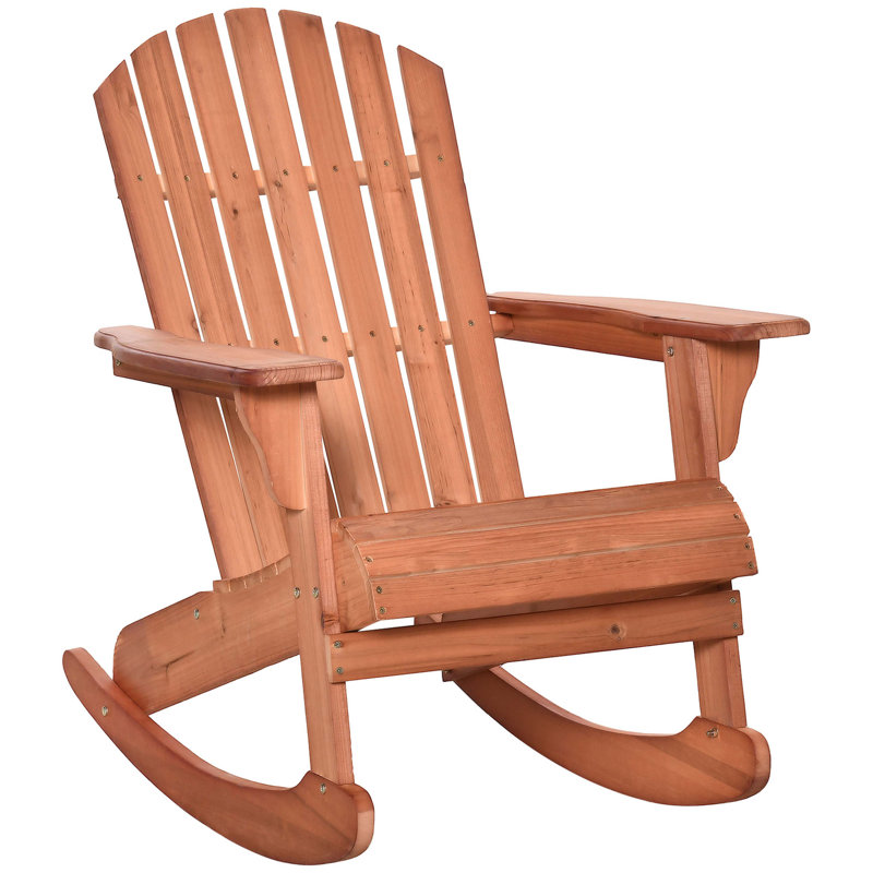 Chaise berçante à bascule