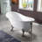 Glory 53.88'' x 29.88'' Soaking Acrylic Bathtub-61051200