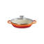 Le Creuset Enameled Cast Iron Signature Round Braiser With Glass Lid, 2.25 Qt., Olive-1174993662