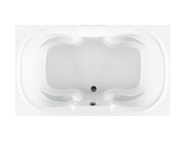 Tranquility 1 Drop In Soaker Tub - Matte