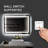 Frameless LED Light Anti-Fog Wall Bathroom Vanity Mirror with Backlit & Frontlit-91383706