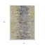 Tapis intérieur lavable abstrait argenté 8 pi x 10 pi étain