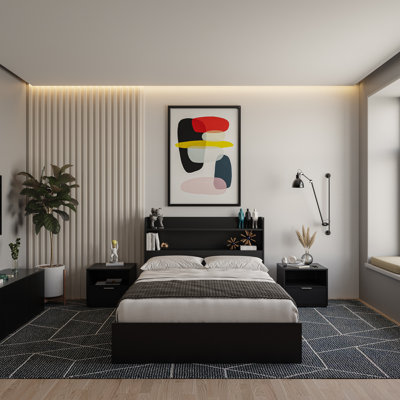 Kallissa 4 Piece Bedroom Set by Wrought Studio