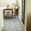 Twenties 8" x 8" Ceramic Patterned Wall and Floor Tile