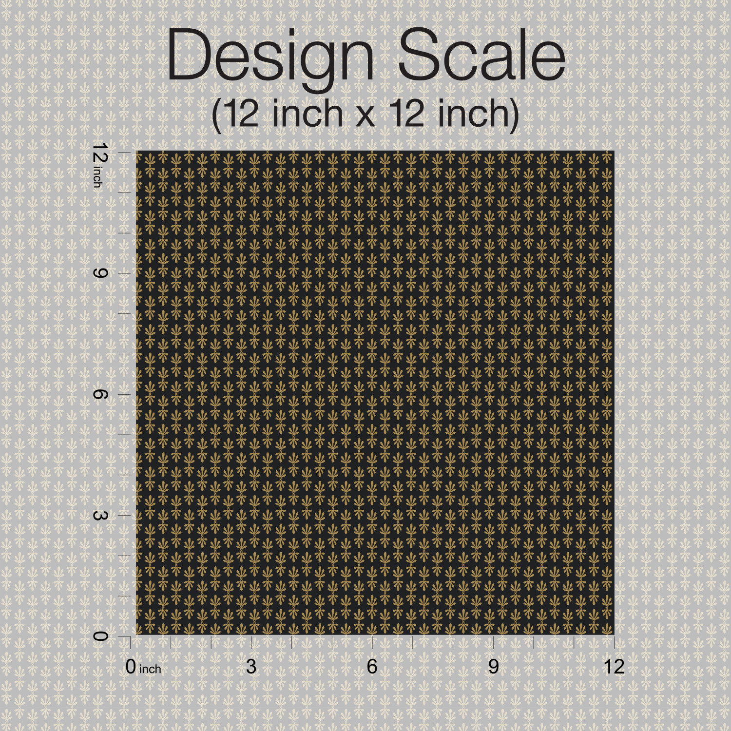 Petal Wallpaper Double Roll, Dark Brown
