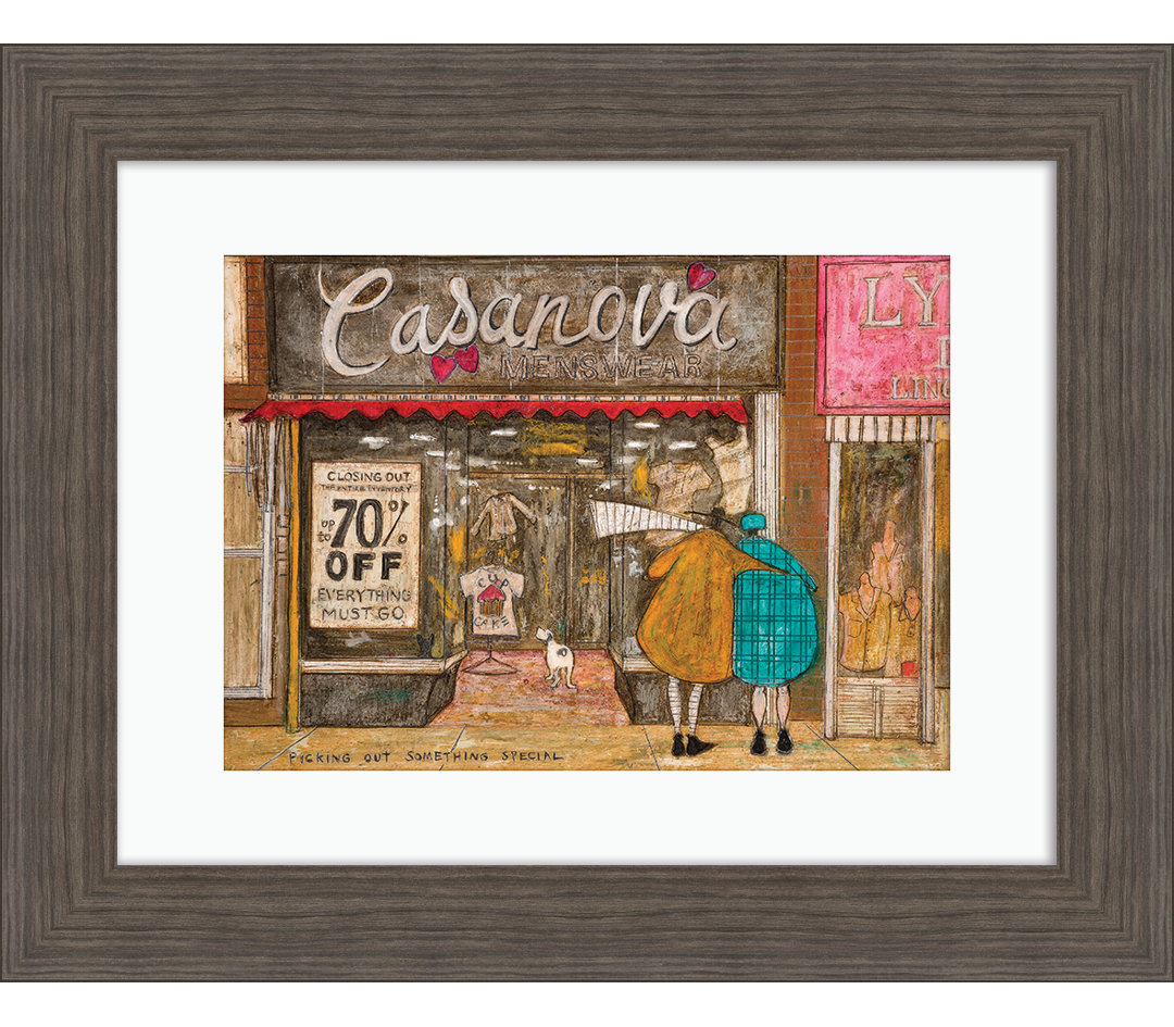 Picking Out Something Special' by Sam Toft Framed Print