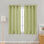 Kambi Semi-Sheer Linen Blend Curtain Set