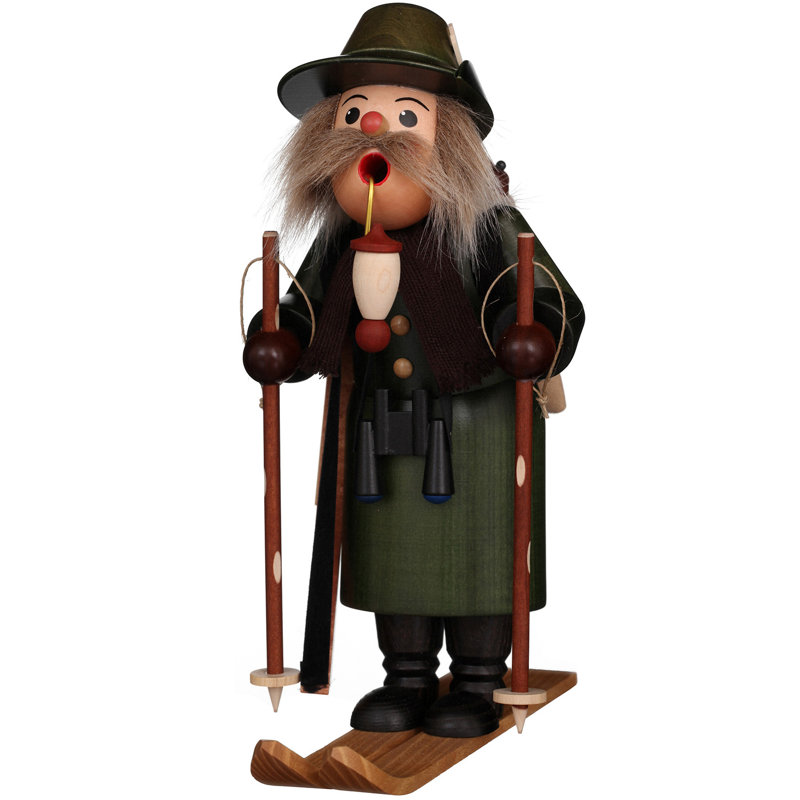 Ranger on Skis Incense Burner