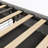 Bed Frame with LED, Wings Headboard Design-519655880-519655887
