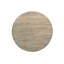 Table de salle à manger ronde moderne en bois massif 45,7 pouces - finition rustique vieillie - 4 places | Idée de cadeau