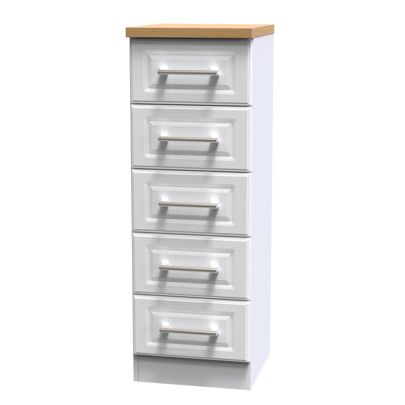 37cm W Manufactured Wood Bedside Table