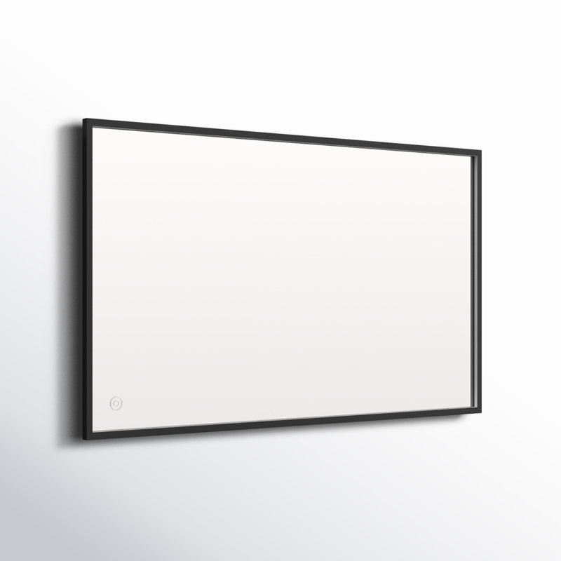 Piche Aluminium Mirror, Black, 24" x 40"