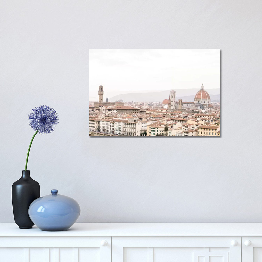 Cityscape III, Florence, Italy - Wrapped Canvas Print