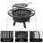 Elanah Round Steel Wood Burning Fire Pit