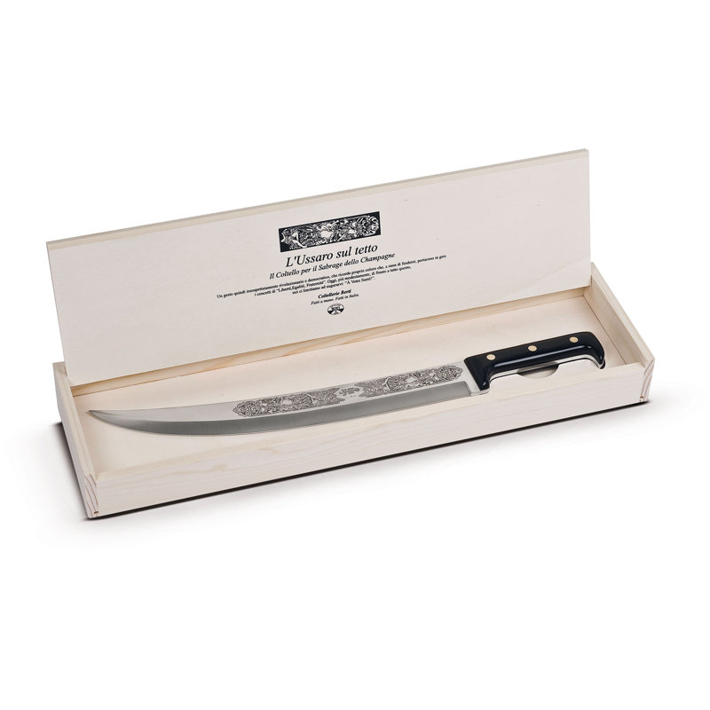 La Sciabola Stainless Steel Bar Tool, Black