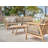 Goronwy Aalto Oval Teak Outdoor Coffee Table