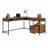 L-Shaped Desk with 1-Inch Thick Desktop