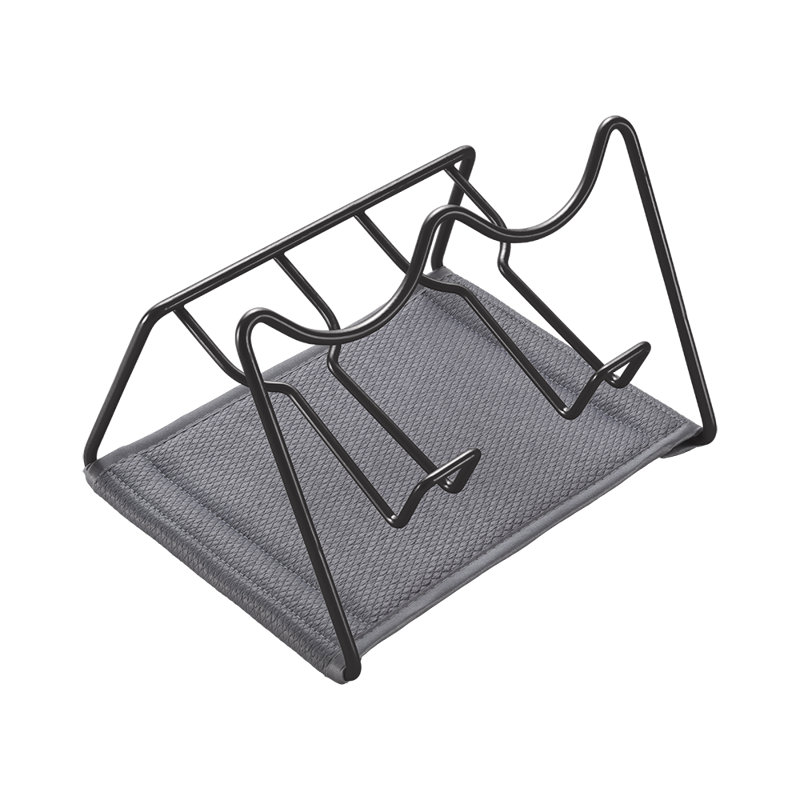 Sodatex 2 Lava Draining Rack For 2 Bottles, Black