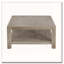 Table basse carrée avec rangement