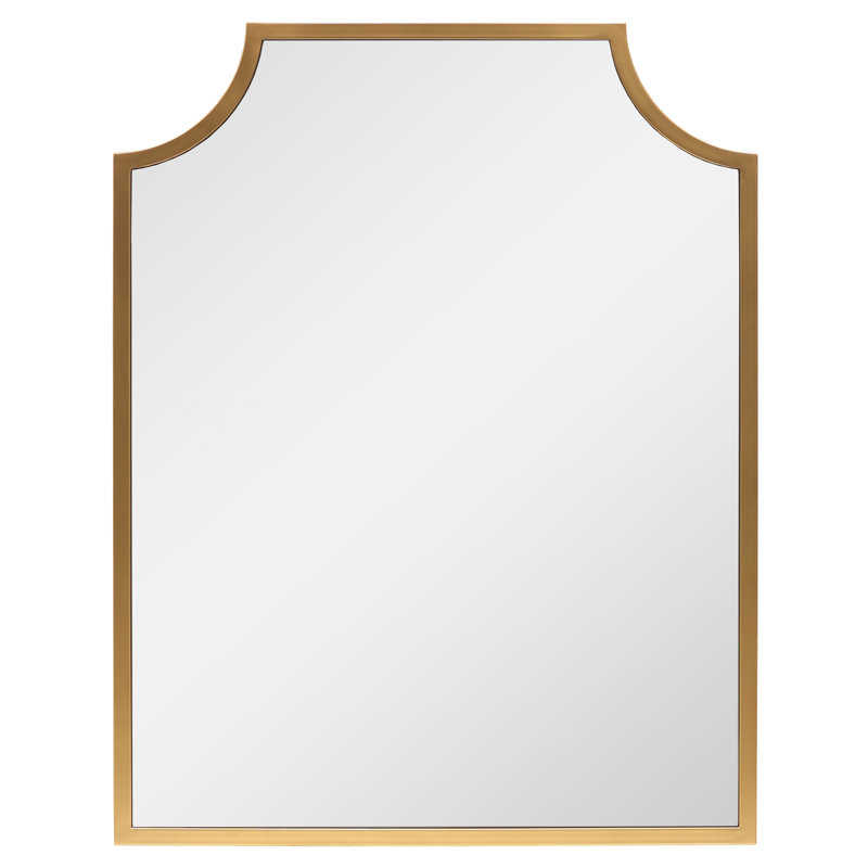 Izeke Iron Flat Wall Mirror