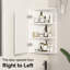 Stamo 40mm W 60mm H Medicine Cabinet Mirror 3 Fixed