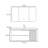 Modern cream style bathroom cabinet-111816816