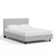 Lit plateforme tapissier Eisley
