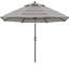 Parasol de patio en oléfine 9 pi 9 pi-681813142